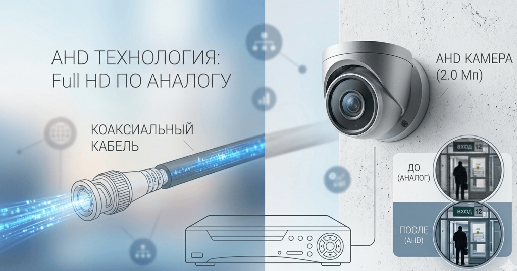 Что такое AHD видеонаблюдение?